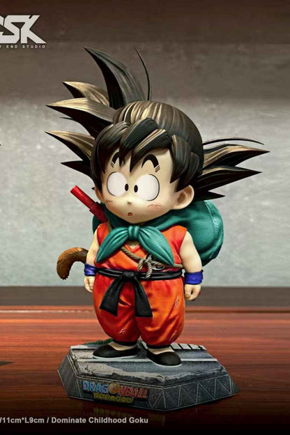 Dragon Ball Sky End Studio Kid Goku Resin Statue