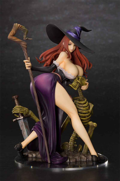 Dragon's Crown Orchid Seed Sorceress 1/7 Reprint Licensed PVC Figure