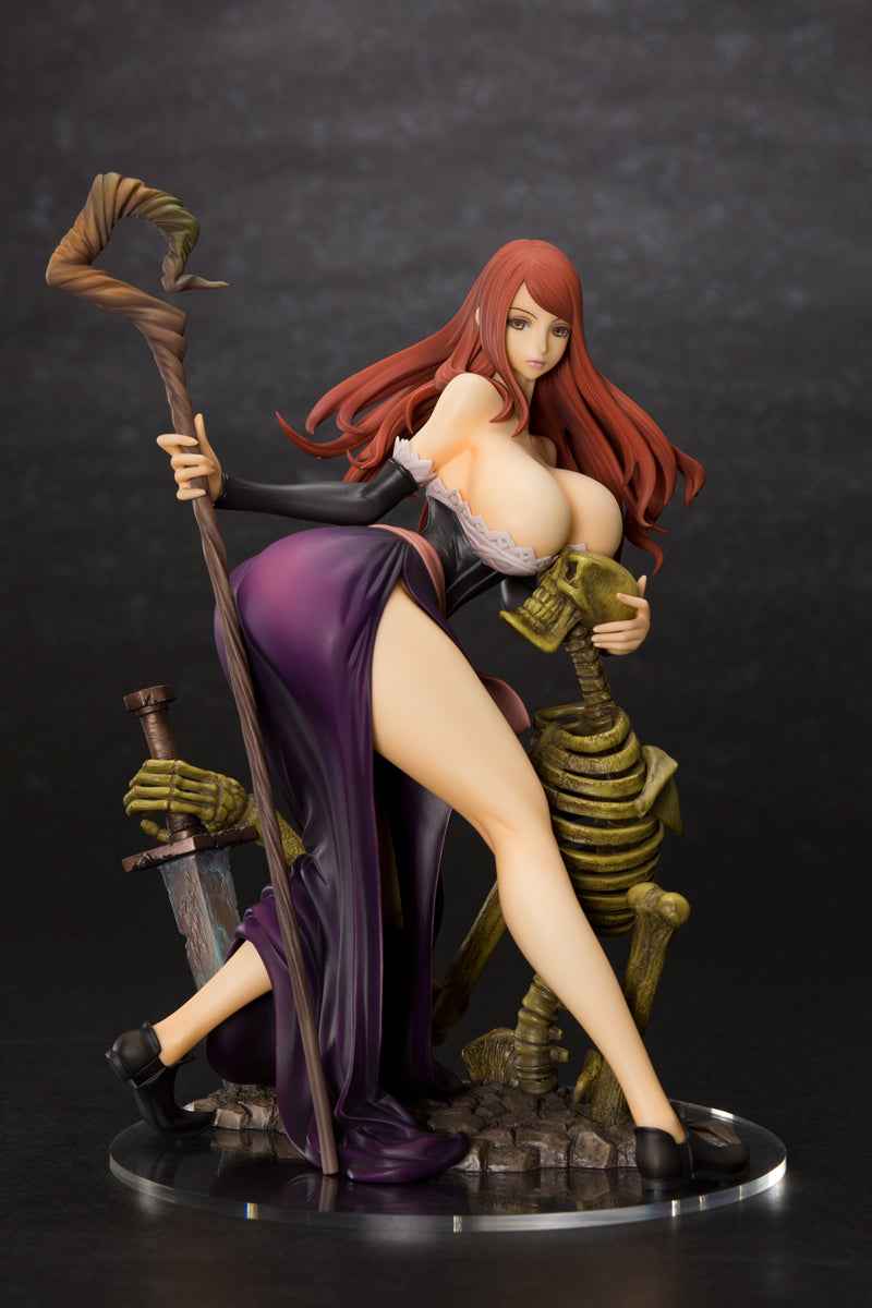 Dragon's Crown Orchid Seed Sorceress 1/7 Reprint Licensed PVC Figure