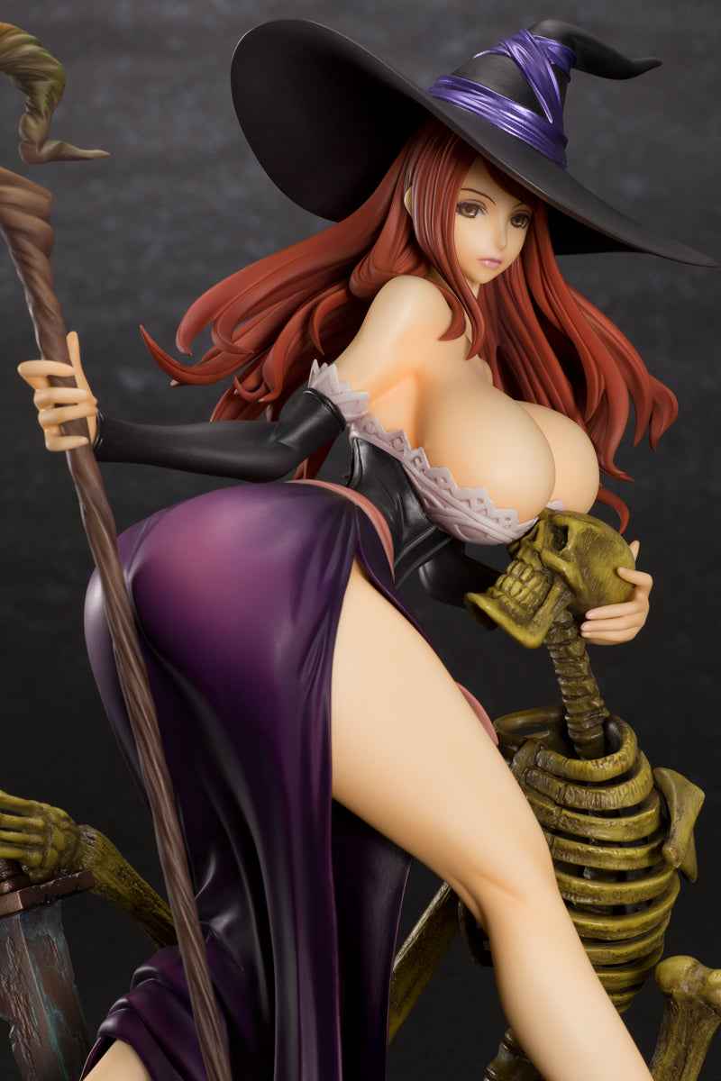 Dragon's Crown Orchid Seed Sorceress 1/7 Reprint Licensed PVC Figure