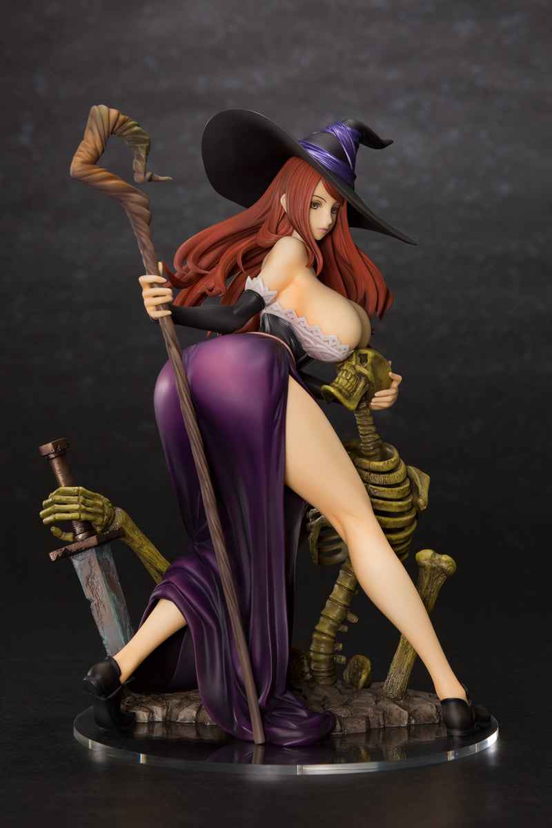 Dragon's Crown Orchid Seed Sorceress 1/7 Reprint Licensed PVC Figure