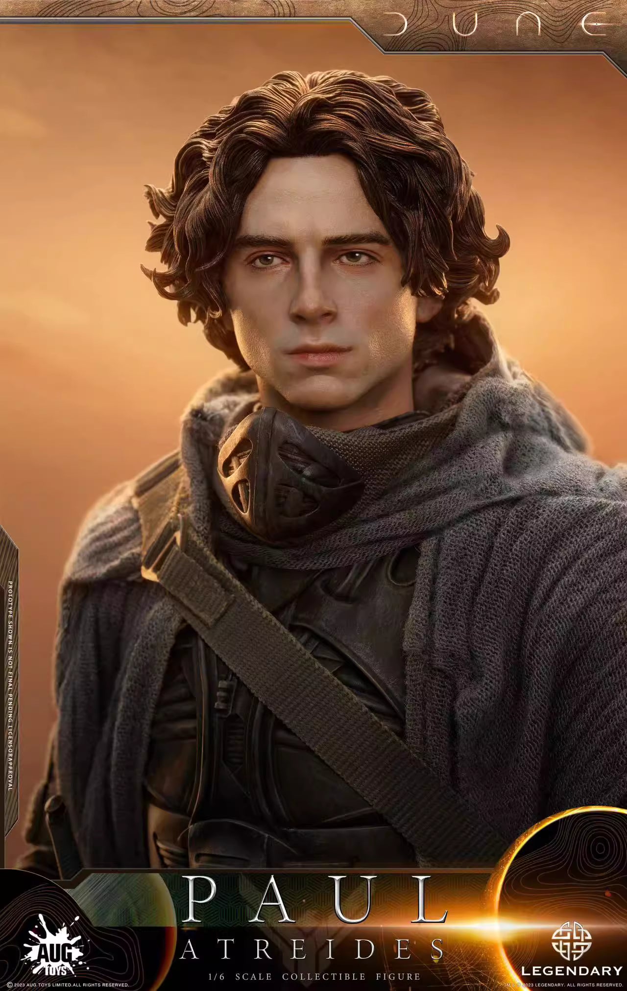 Dune AUG Toys Paul Atreides DL003 1/6 Licensed Action Figure