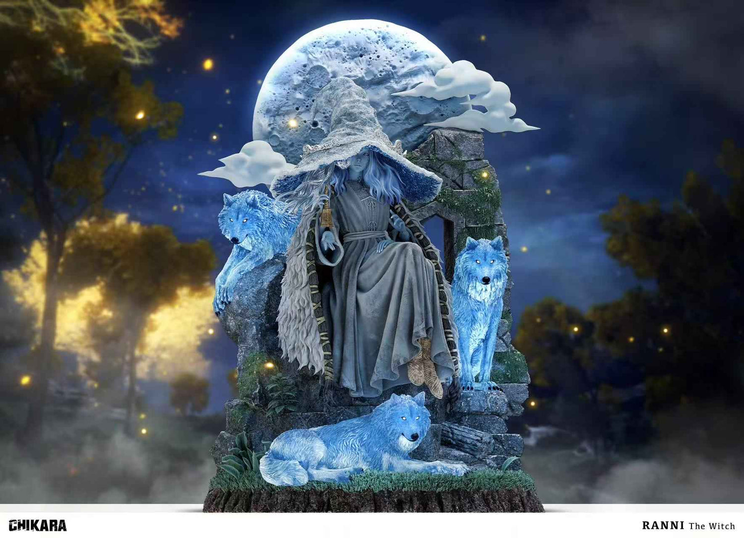 Elden Ring ~ Chikara Studio ~ Ranni the Witch ~ Resin Statue