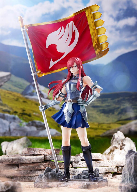 Fairy Tail Bell Fine Erza Scarlet 1/8 Licensed PVC Figure