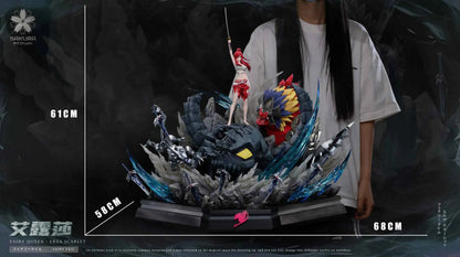 Fairy Tail Sakura Studio Erza Scarlet Resin Statues