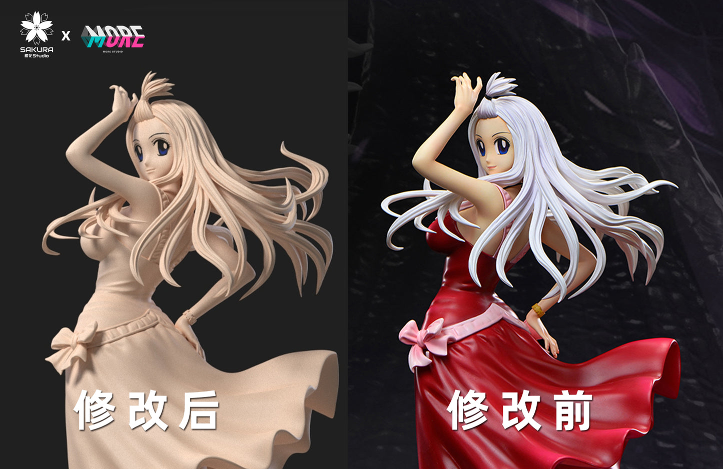 Fairy Tail Sakura & MORE Studio Mirajane Strauss 1/8 Resin Statue