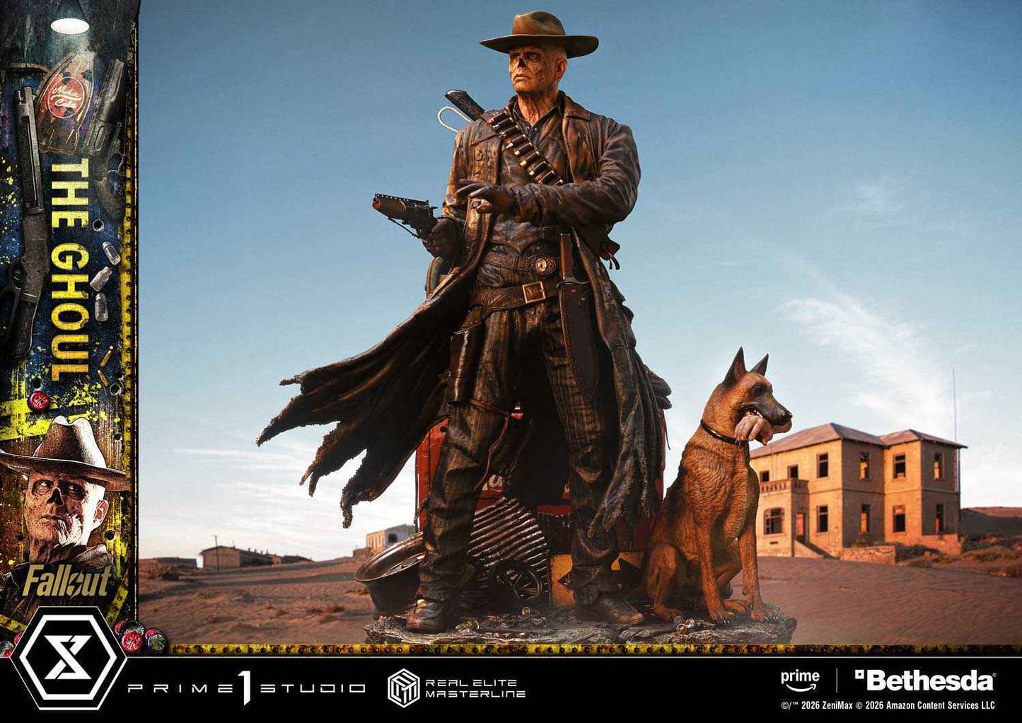 Fallout Prime 1 Studio The Ghoul Cooper Howard REMFO-01 REMFO-01DX REMFO-01DXS 1/4 Licensed Resin Statue