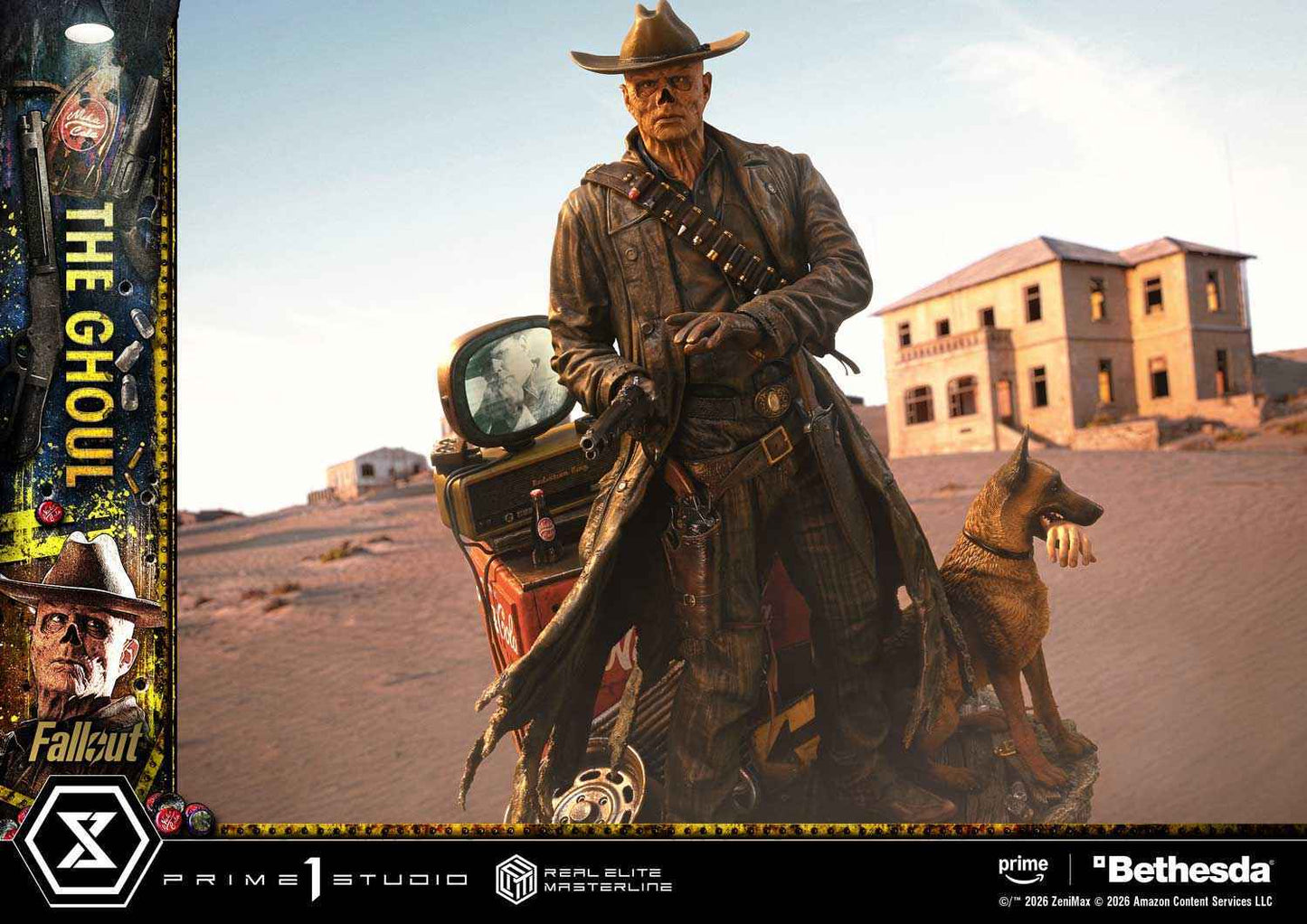 Fallout Prime 1 Studio The Ghoul Cooper Howard REMFO-01 REMFO-01DX REMFO-01DXS 1/4 Licensed Resin Statue