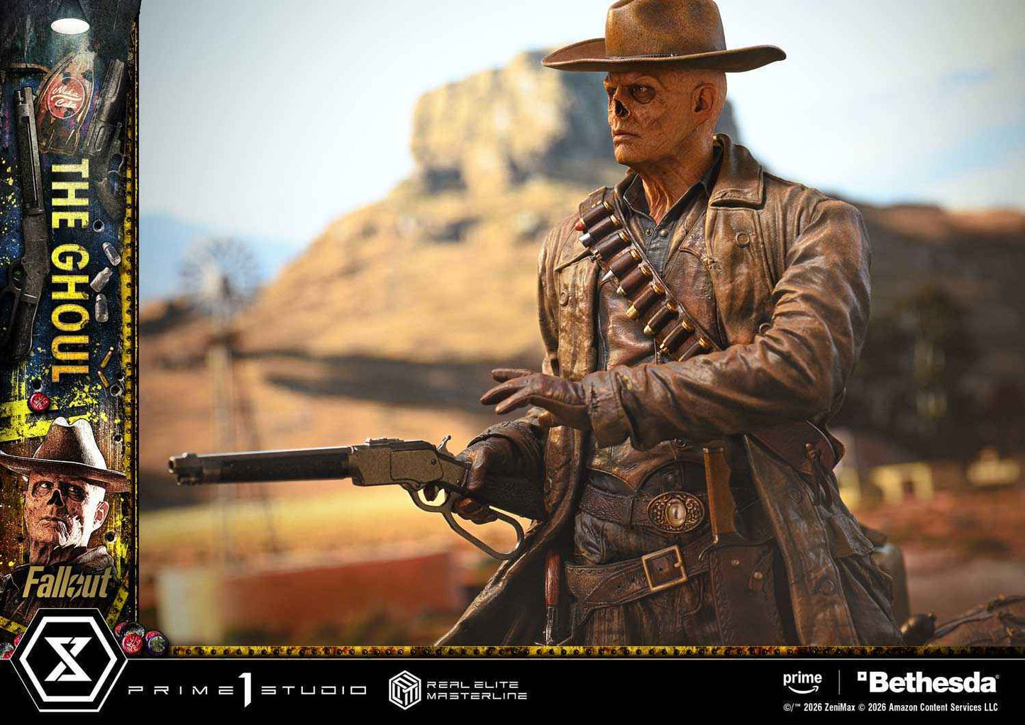 Fallout Prime 1 Studio The Ghoul Cooper Howard REMFO-01 REMFO-01DX REMFO-01DXS 1/4 Licensed Resin Statue