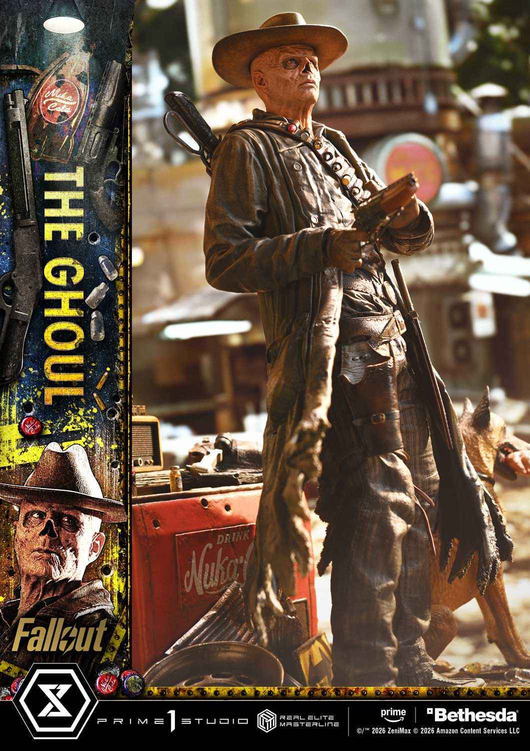 Fallout Prime 1 Studio The Ghoul Cooper Howard REMFO-01 REMFO-01DX REMFO-01DXS 1/4 Licensed Resin Statue