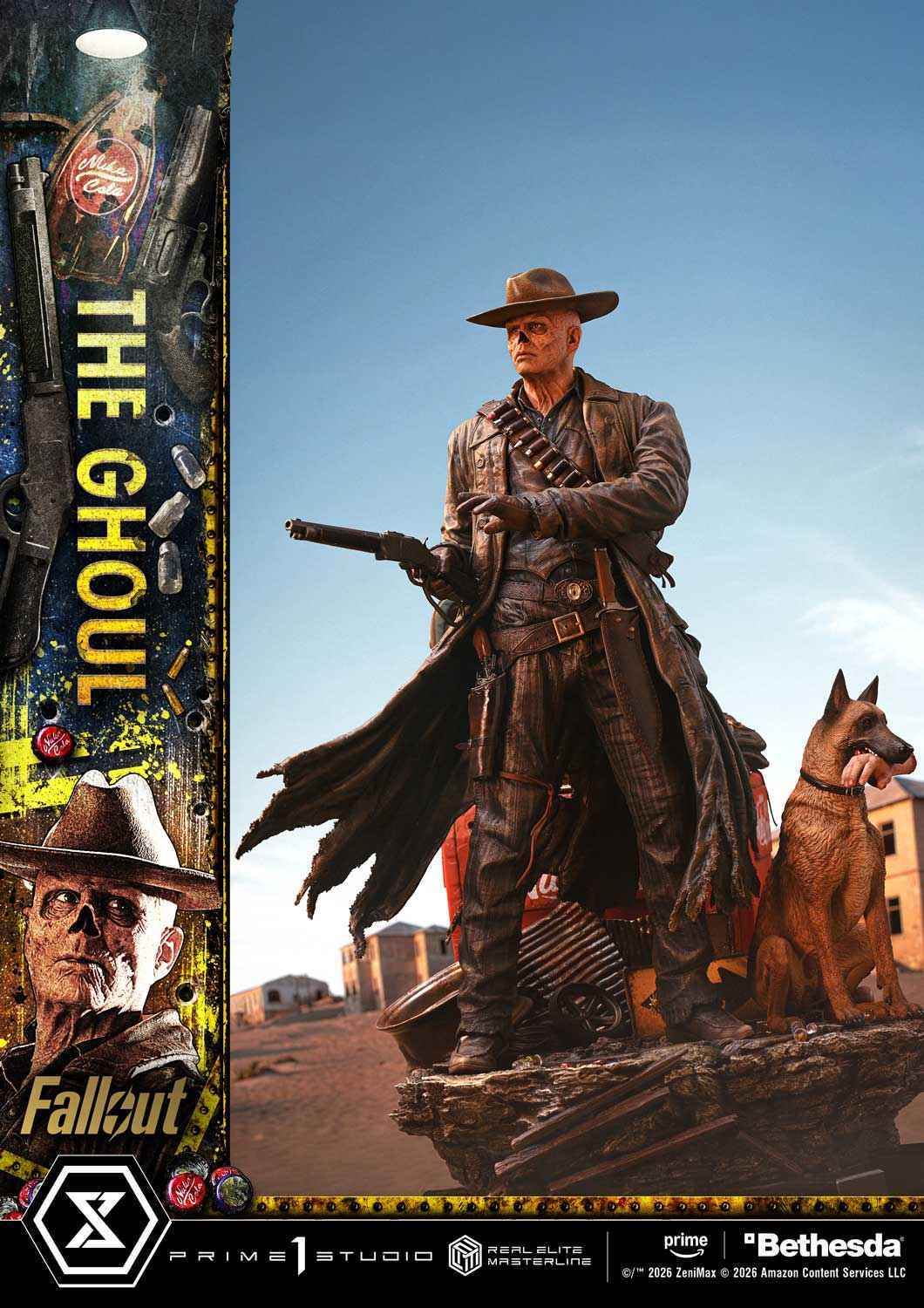 Fallout Prime 1 Studio The Ghoul Cooper Howard REMFO-01 REMFO-01DX REMFO-01DXS 1/4 Licensed Resin Statue