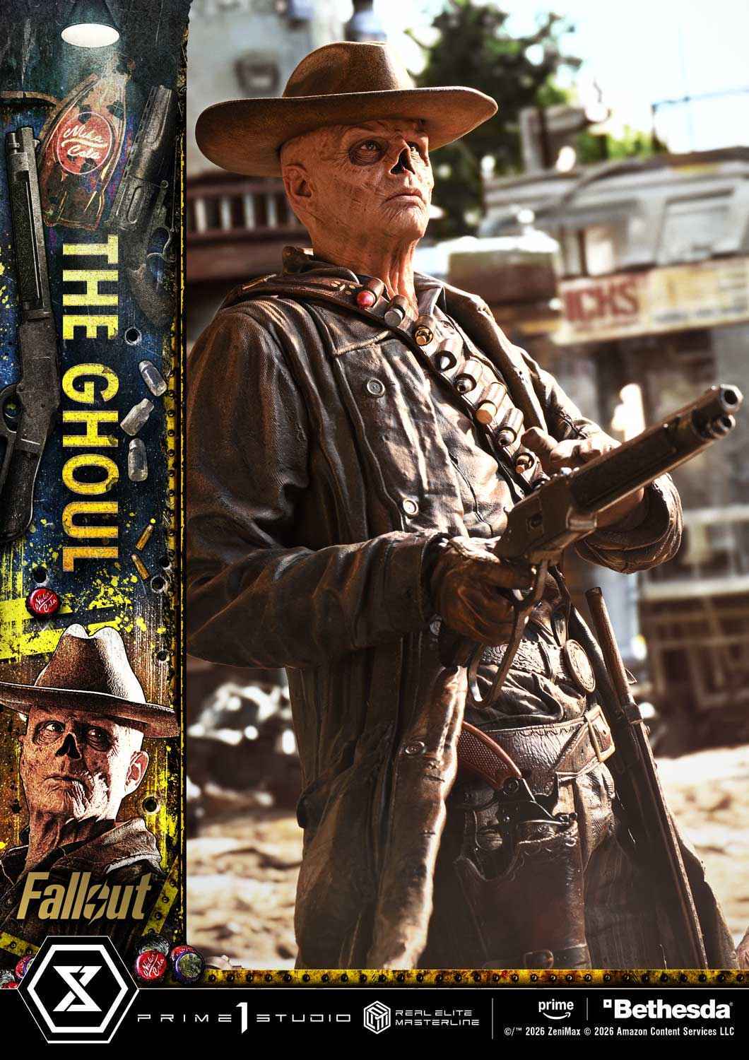 Fallout Prime 1 Studio The Ghoul Cooper Howard REMFO-01 REMFO-01DX REMFO-01DXS 1/4 Licensed Resin Statue