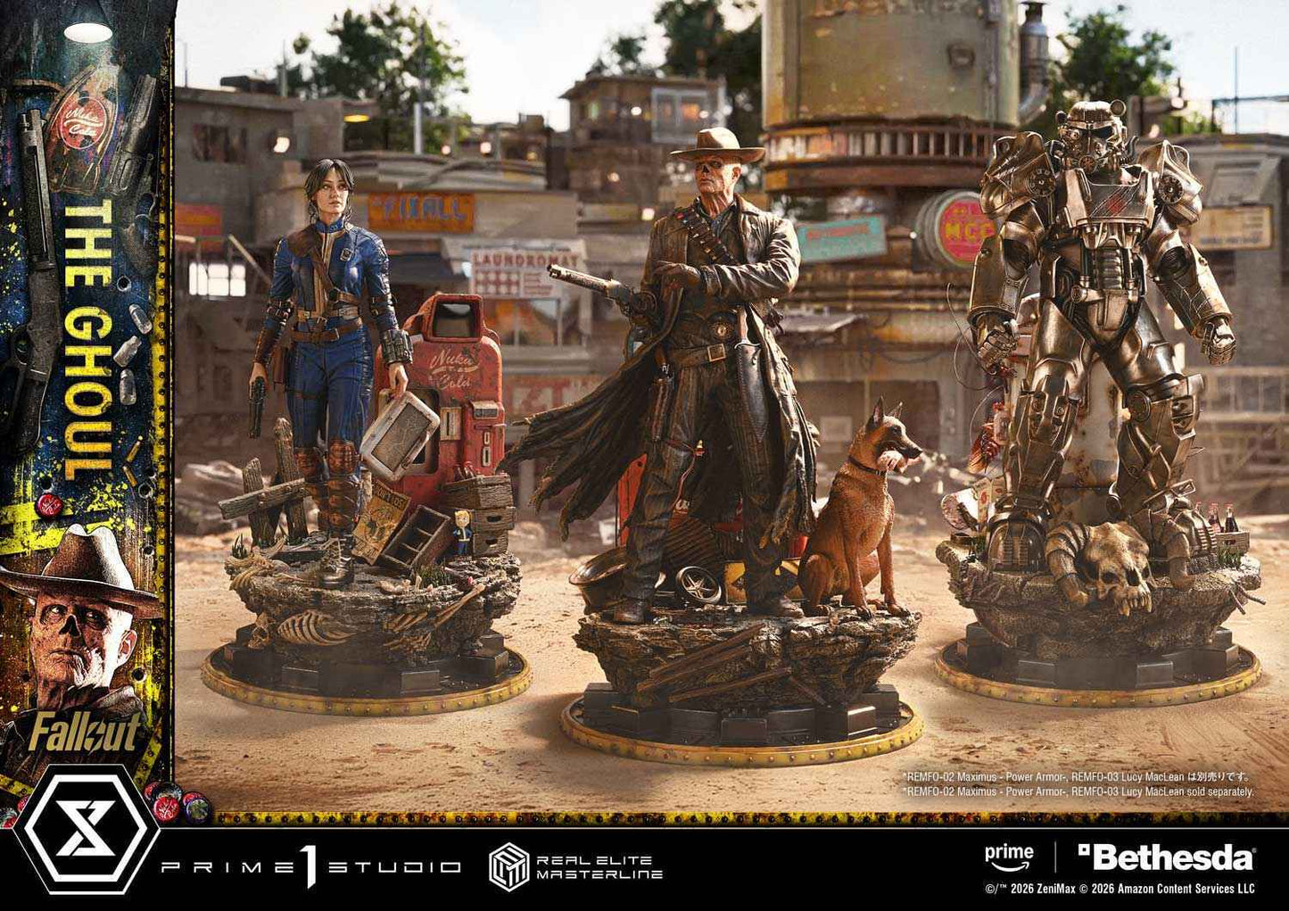 Fallout Prime 1 Studio The Ghoul Cooper Howard REMFO-01 REMFO-01DX REMFO-01DXS 1/4 Licensed Resin Statue