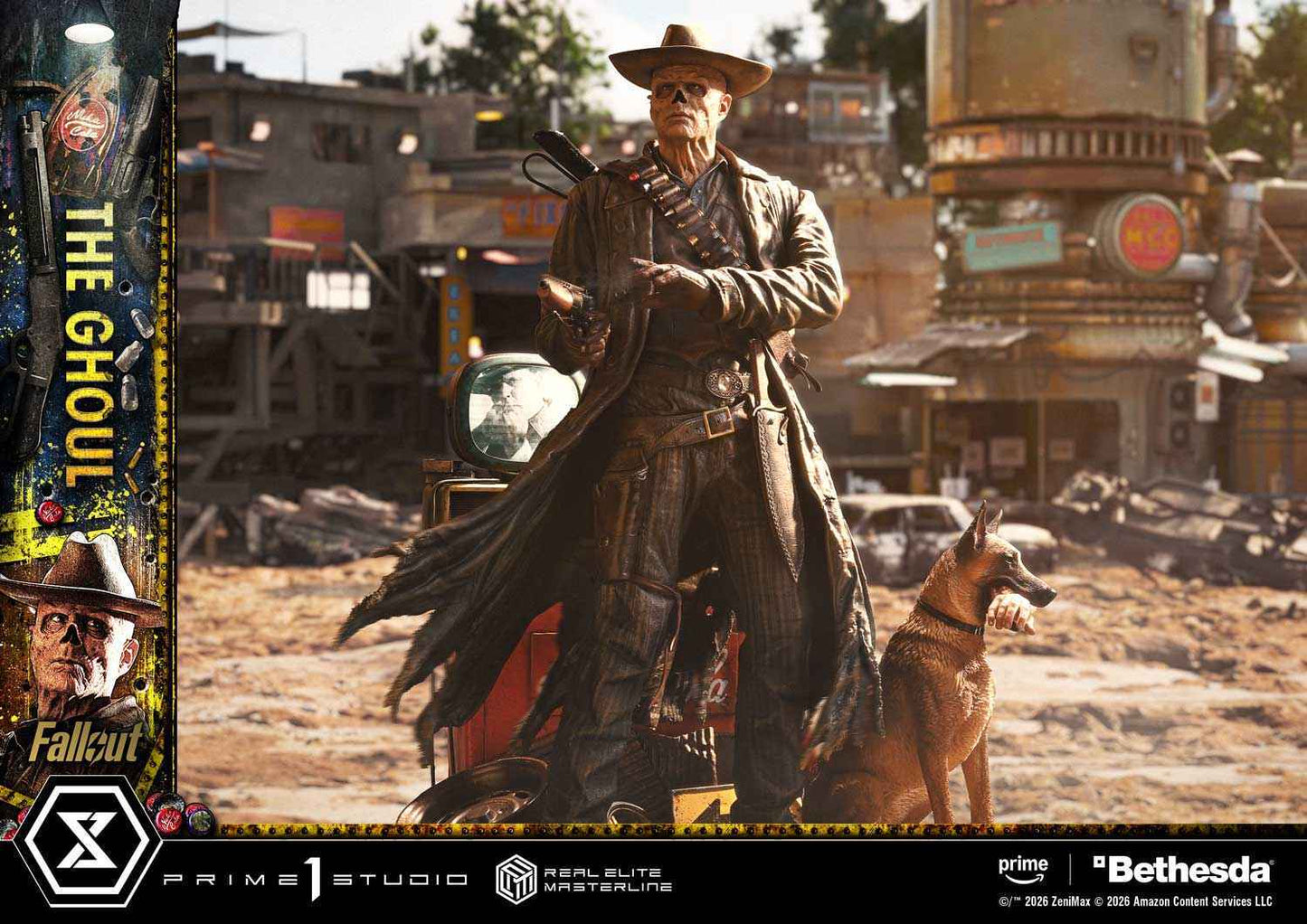 Fallout Prime 1 Studio The Ghoul Cooper Howard REMFO-01 REMFO-01DX REMFO-01DXS 1/4 Licensed Resin Statue