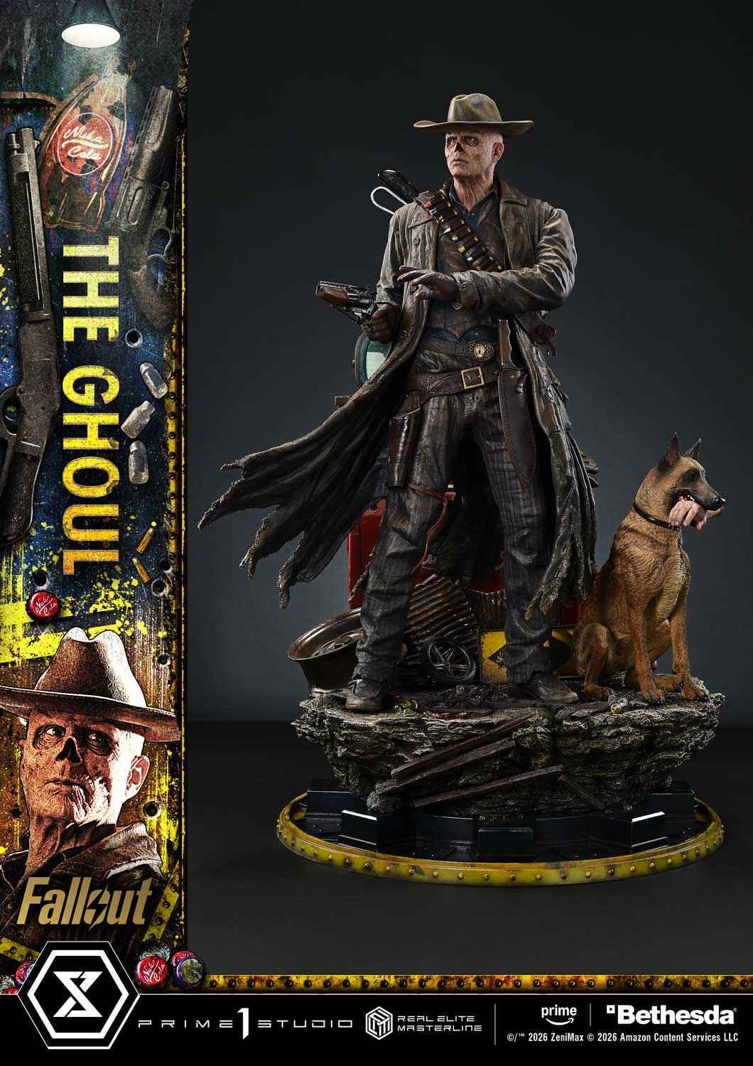 Fallout Prime 1 Studio The Ghoul Cooper Howard REMFO-01 REMFO-01DX REMFO-01DXS 1/4 Licensed Resin Statue