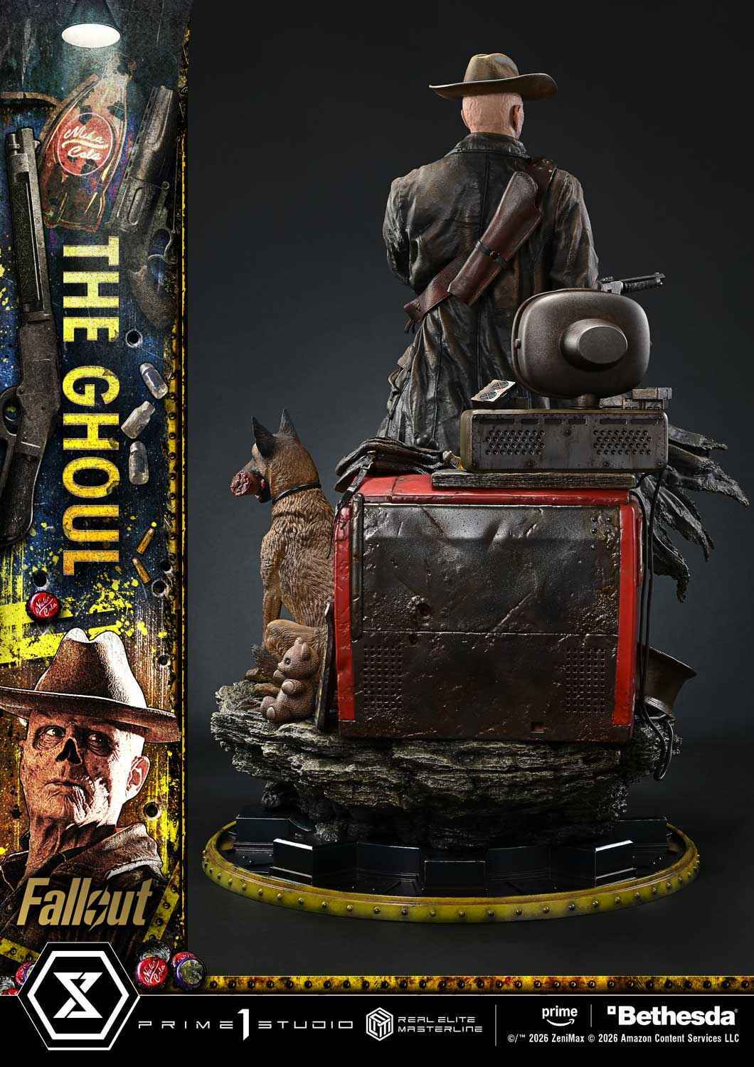 Fallout Prime 1 Studio The Ghoul Cooper Howard REMFO-01 REMFO-01DX REMFO-01DXS 1/4 Licensed Resin Statue