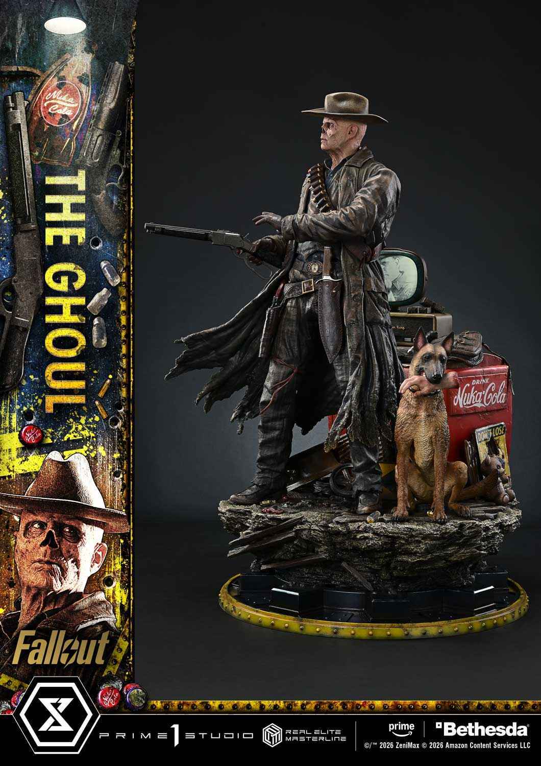 Fallout Prime 1 Studio The Ghoul Cooper Howard REMFO-01 REMFO-01DX REMFO-01DXS 1/4 Licensed Resin Statue