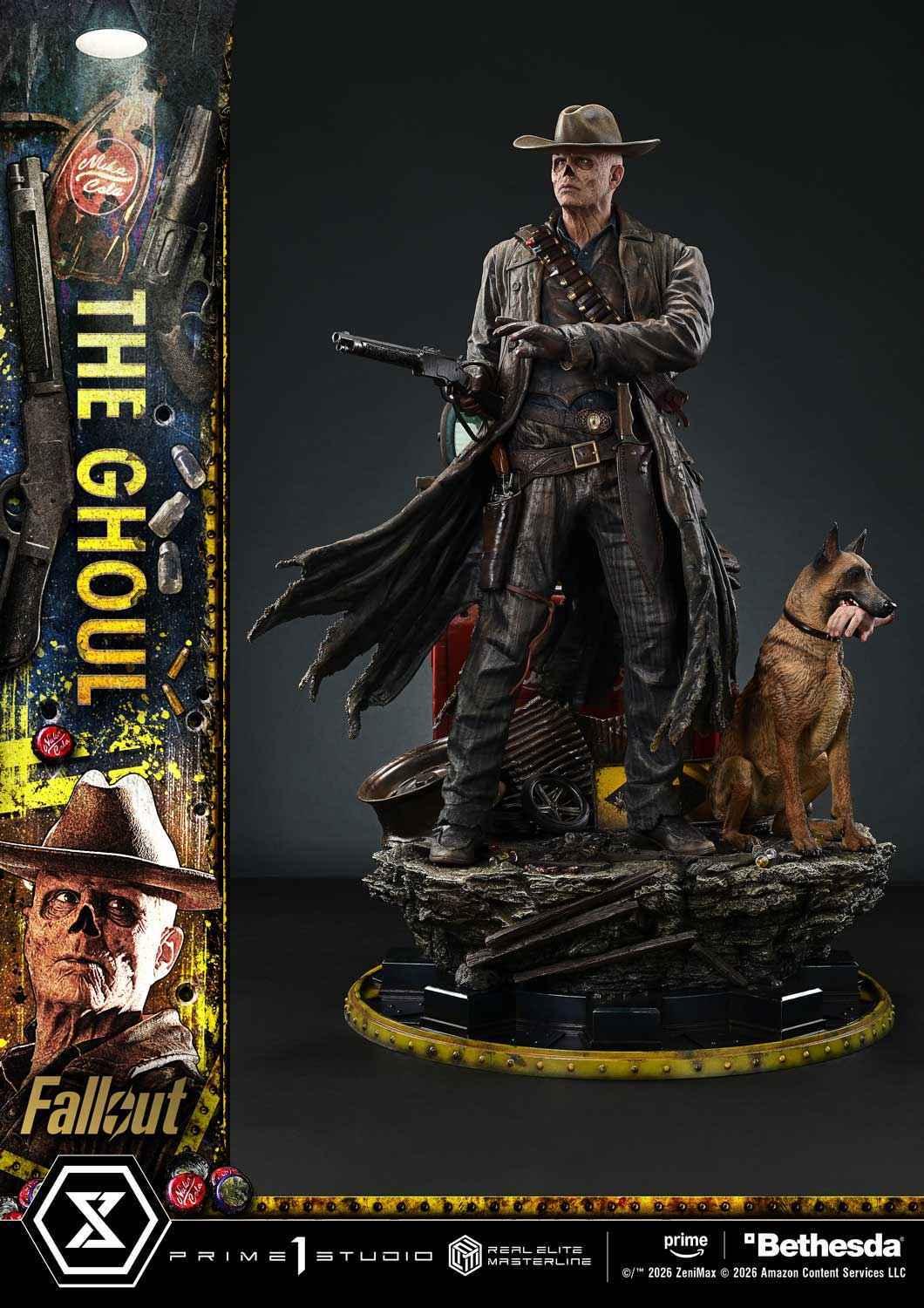 Fallout Prime 1 Studio The Ghoul Cooper Howard REMFO-01 REMFO-01DX REMFO-01DXS 1/4 Licensed Resin Statue
