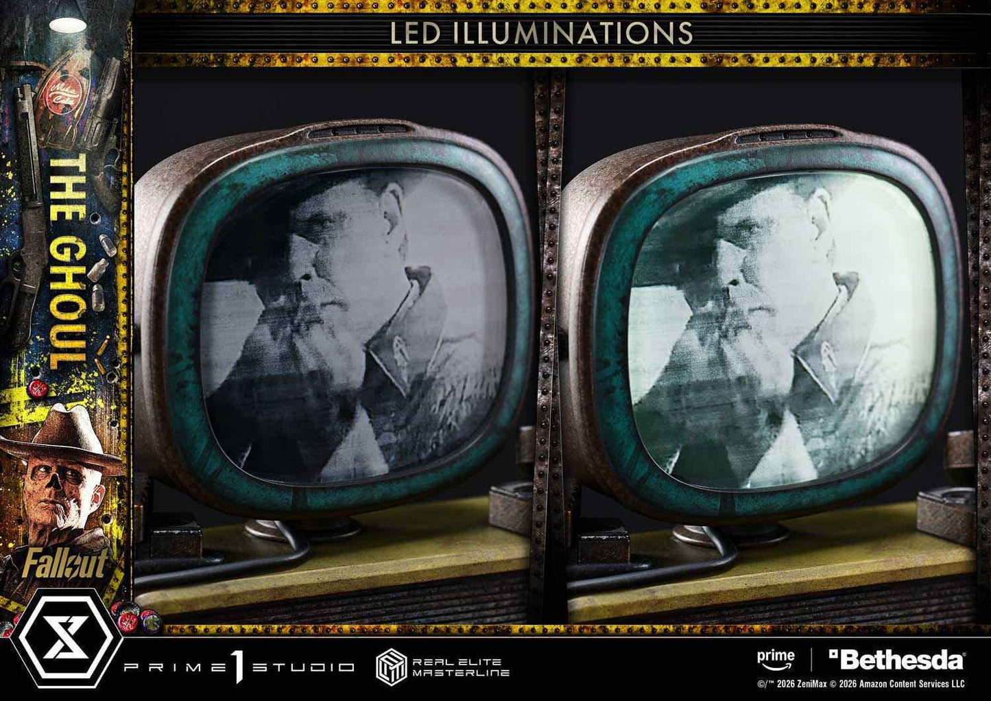 Fallout Prime 1 Studio The Ghoul Cooper Howard REMFO-01 REMFO-01DX REMFO-01DXS 1/4 Licensed Resin Statue