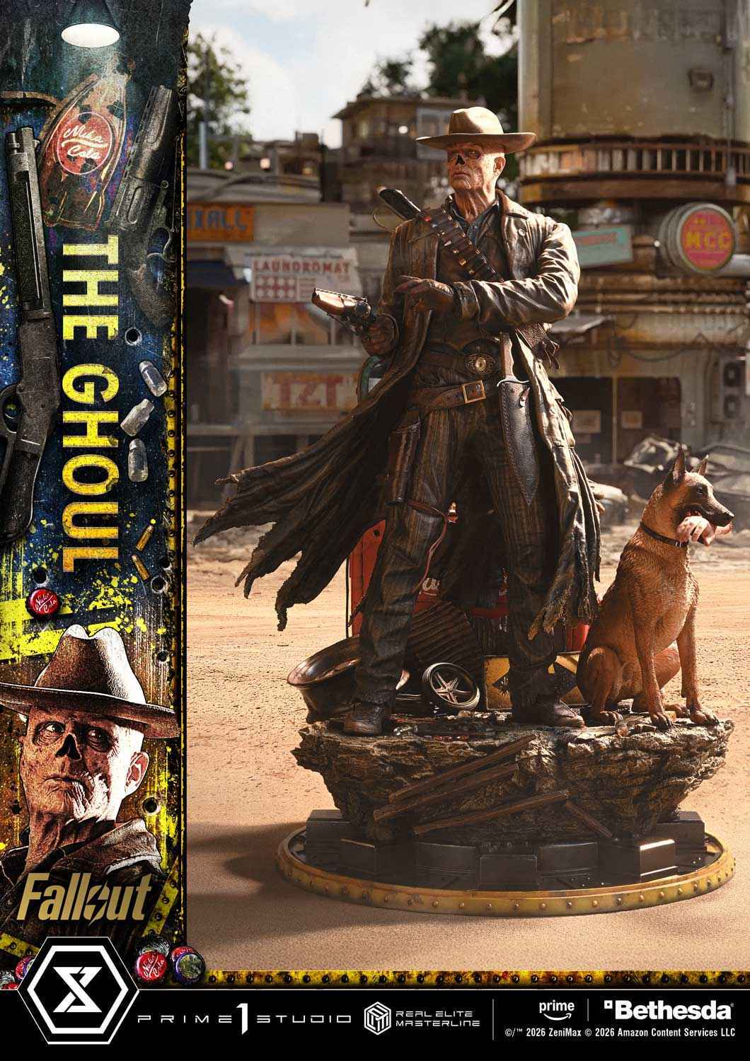 Fallout Prime 1 Studio The Ghoul Cooper Howard REMFO-01 REMFO-01DX REMFO-01DXS 1/4 Licensed Resin Statue