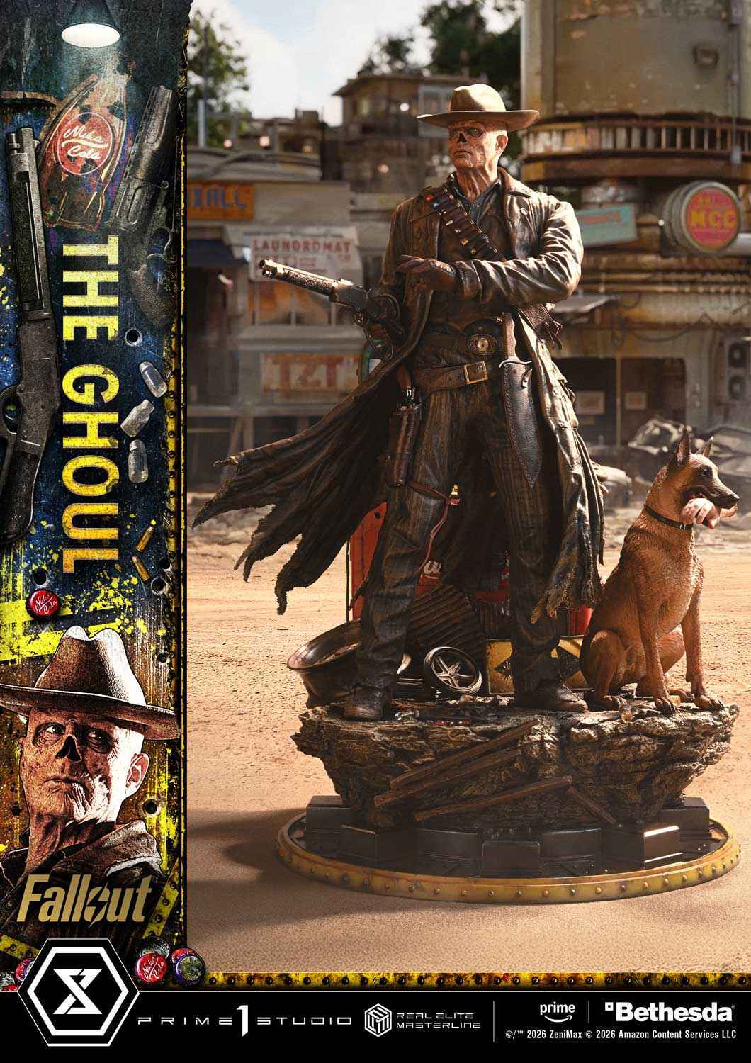 Fallout Prime 1 Studio The Ghoul Cooper Howard REMFO-01 REMFO-01DX REMFO-01DXS 1/4 Licensed Resin Statue