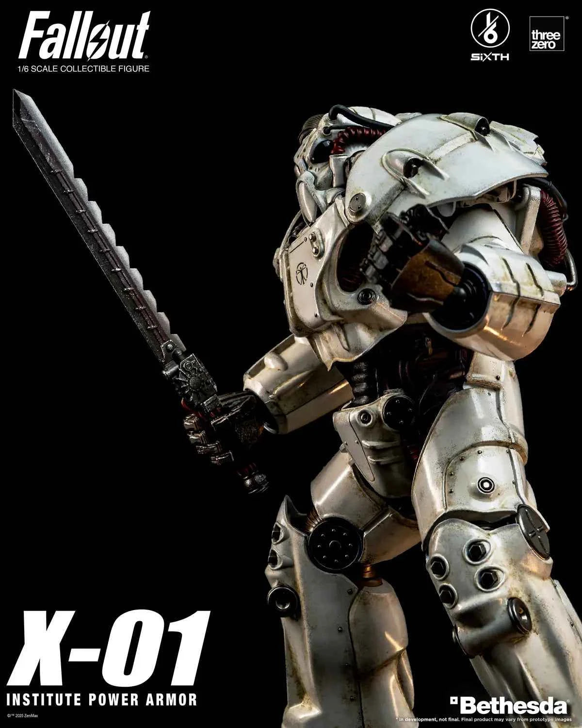 Fallout Threezero X-01 Institute Power Armor 3Z10030W0 1/6 Licensed Action Figure