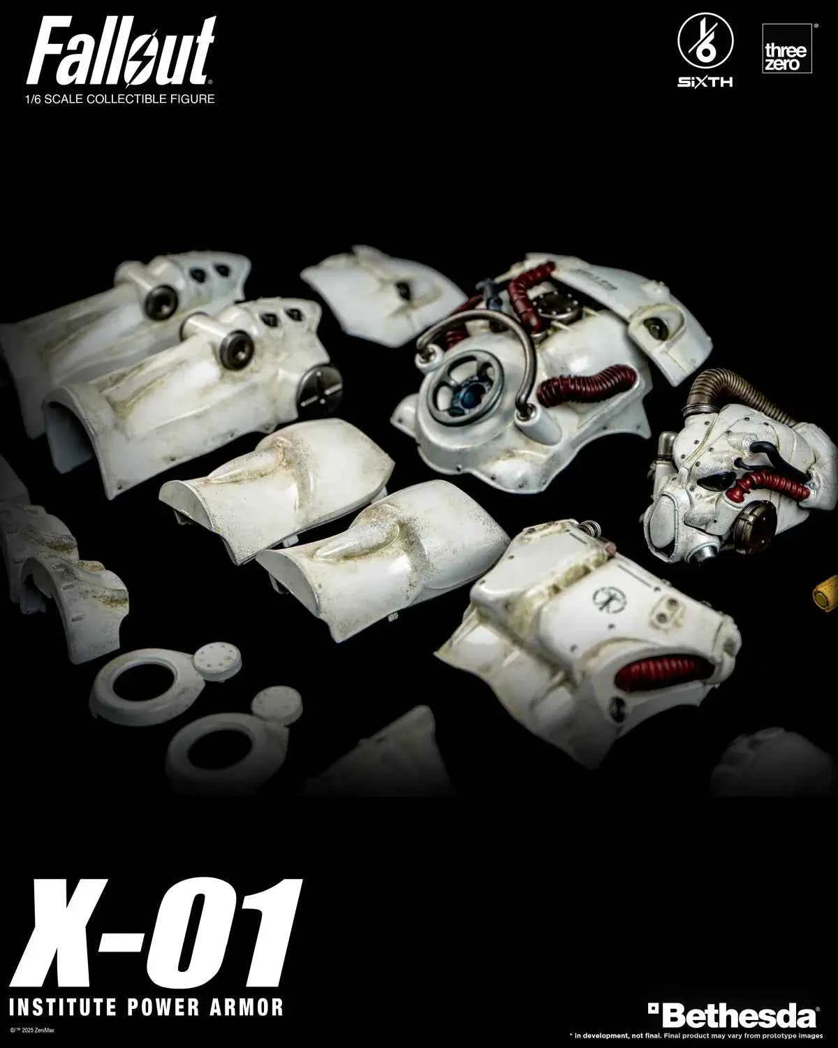 Fallout Threezero X-01 Institute Power Armor 3Z10030W0 1/6 Licensed Action Figure