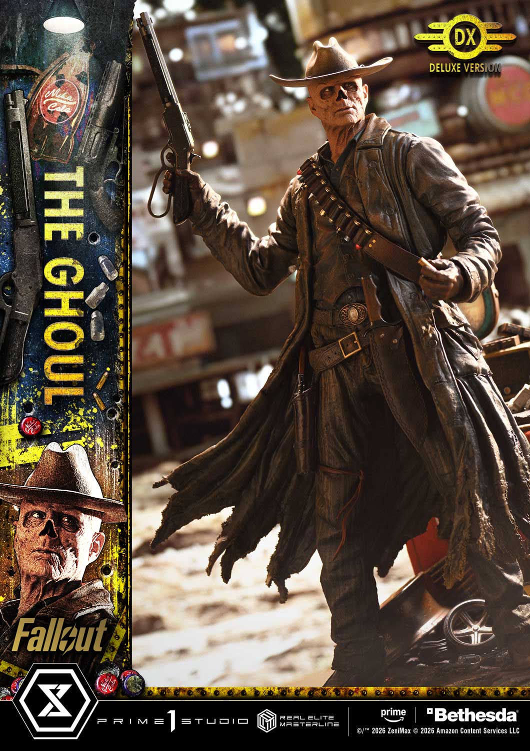 Fallout Prime 1 Studio The Ghoul Cooper Howard REMFO-01 REMFO-01DX REMFO-01DXS 1/4 Licensed Resin Statue