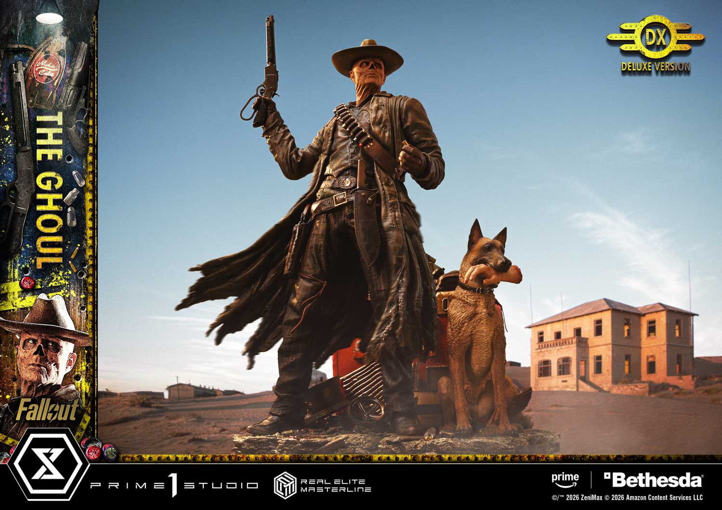 Fallout Prime 1 Studio The Ghoul Cooper Howard REMFO-01 REMFO-01DX REMFO-01DXS 1/4 Licensed Resin Statue