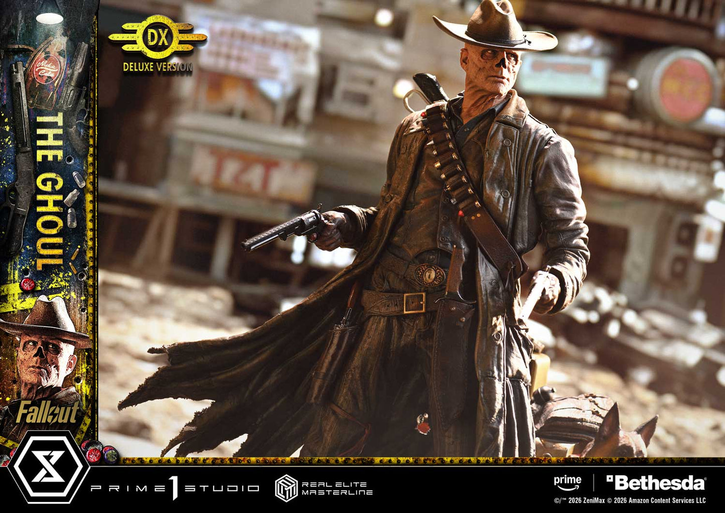 Fallout Prime 1 Studio The Ghoul Cooper Howard REMFO-01 REMFO-01DX REMFO-01DXS 1/4 Licensed Resin Statue