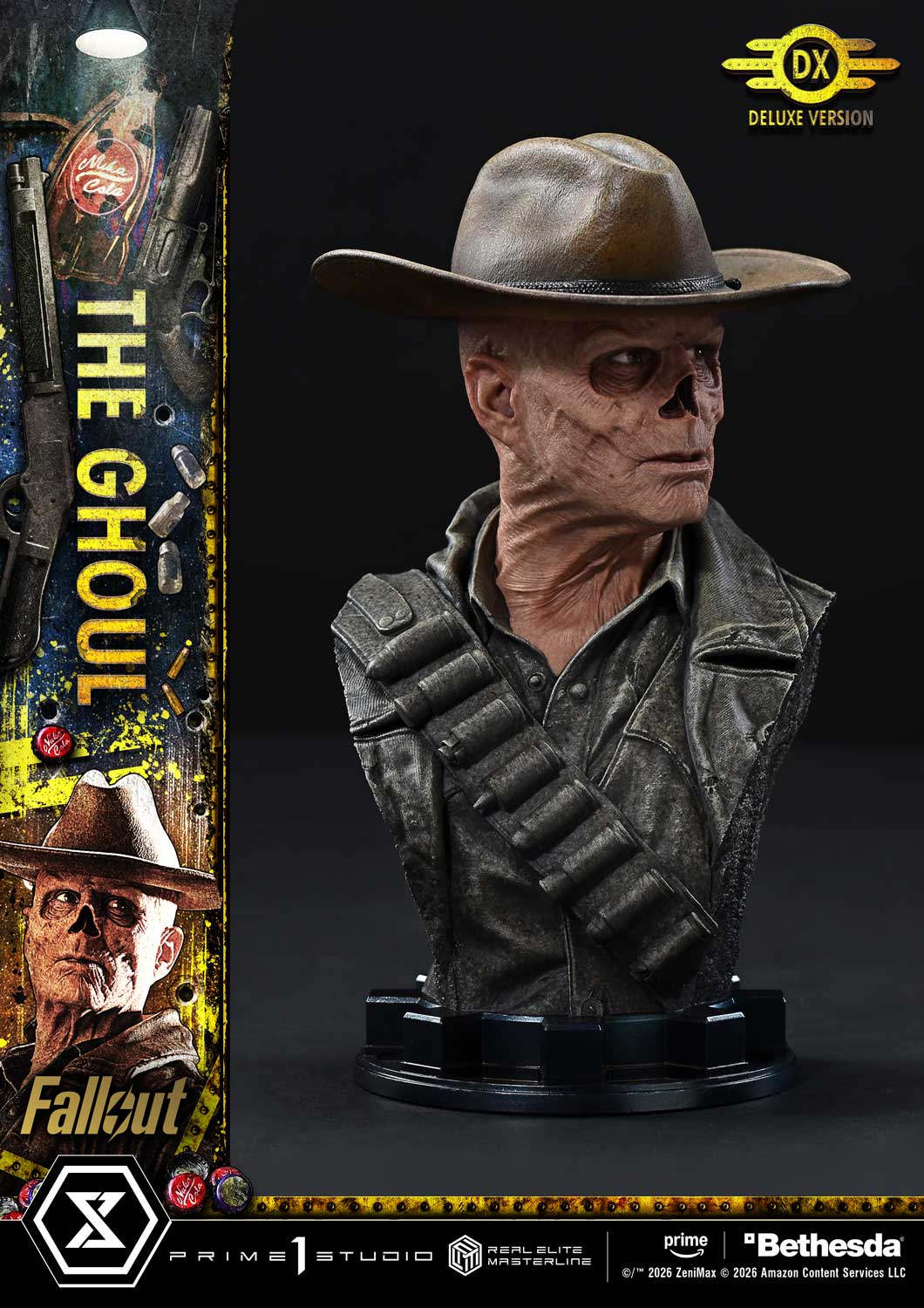 Fallout Prime 1 Studio The Ghoul Cooper Howard REMFO-01 REMFO-01DX REMFO-01DXS 1/4 Licensed Resin Statue