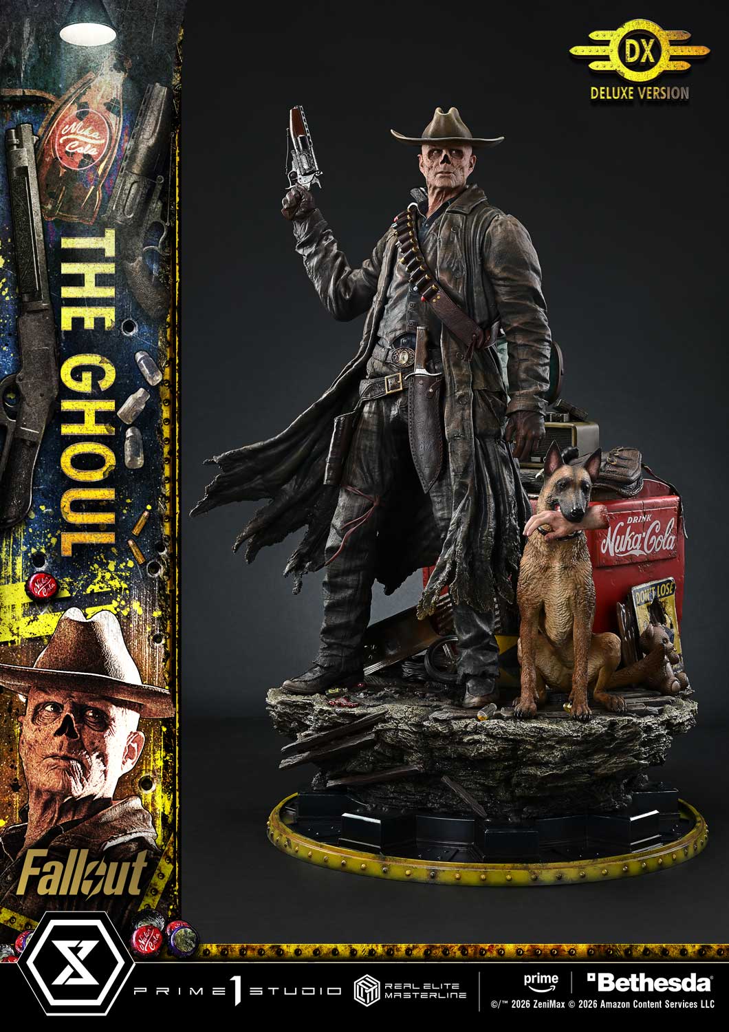 Fallout Prime 1 Studio The Ghoul Cooper Howard REMFO-01 REMFO-01DX REMFO-01DXS 1/4 Licensed Resin Statue