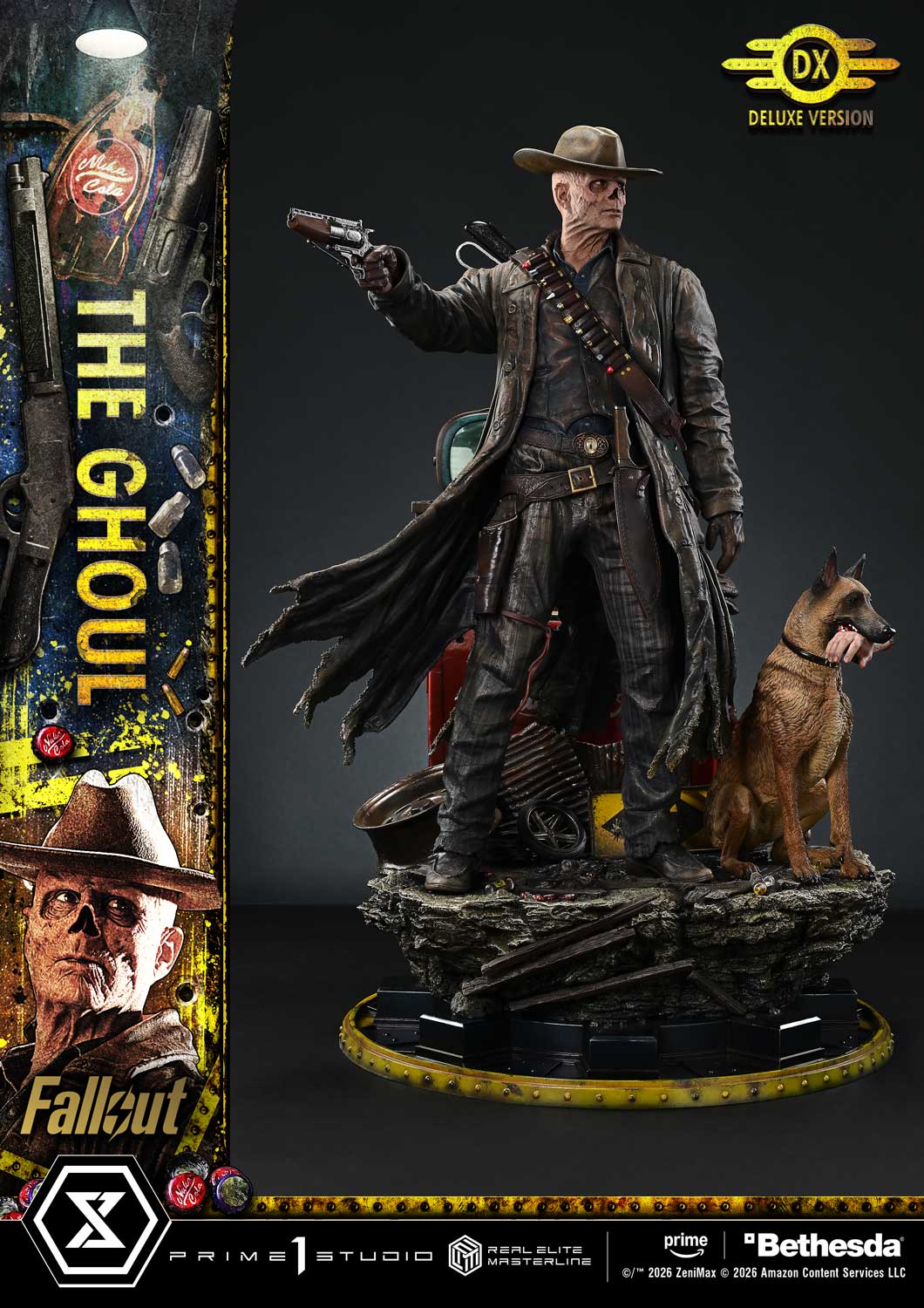 Fallout Prime 1 Studio The Ghoul Cooper Howard REMFO-01 REMFO-01DX REMFO-01DXS 1/4 Licensed Resin Statue