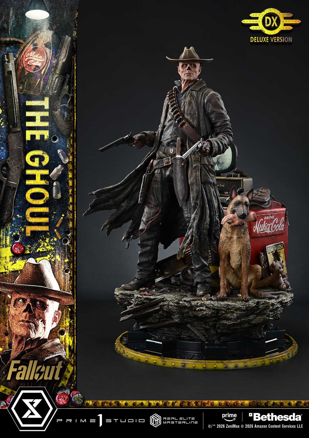 Fallout Prime 1 Studio The Ghoul Cooper Howard REMFO-01 REMFO-01DX REMFO-01DXS 1/4 Licensed Resin Statue