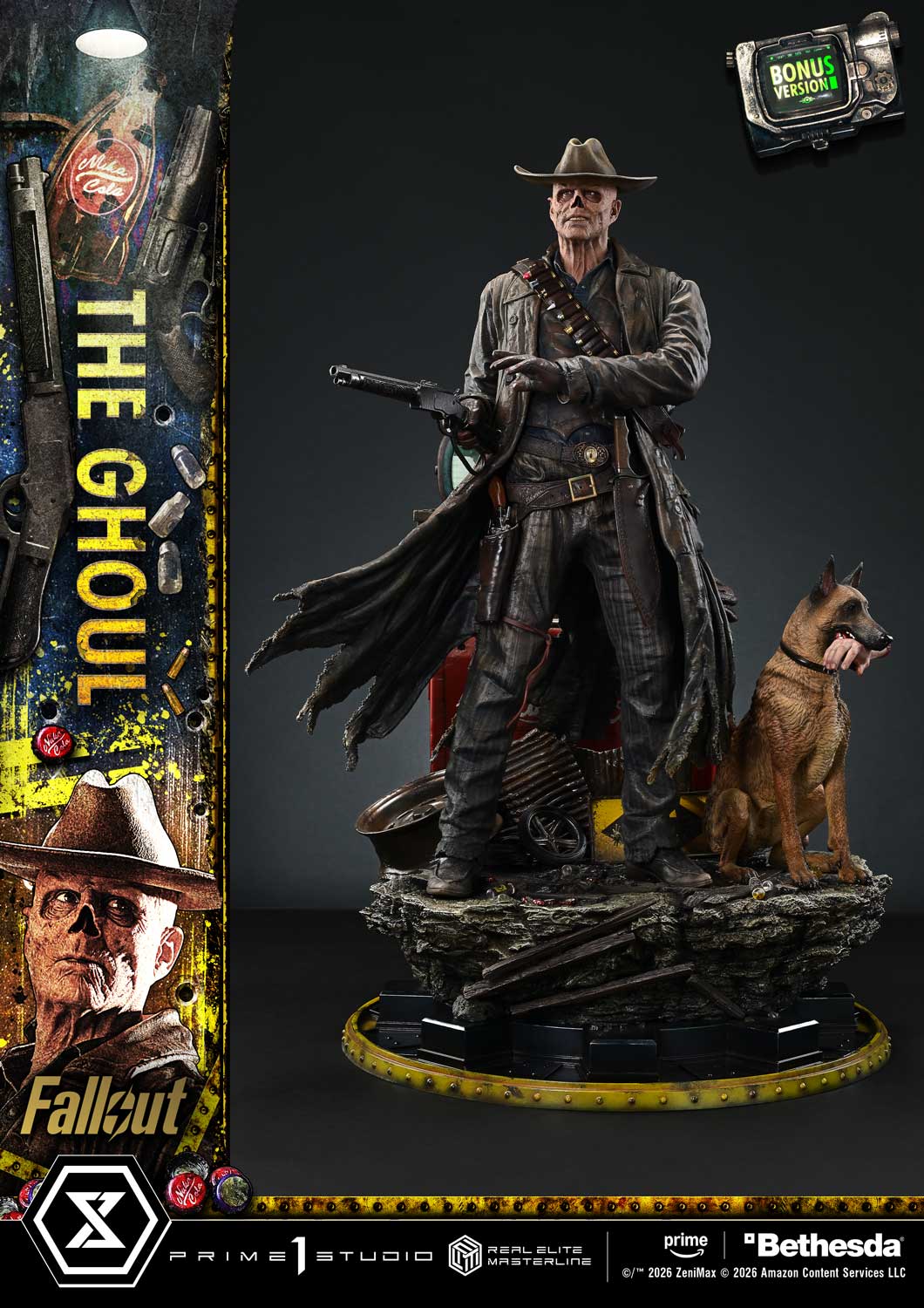 Fallout Prime 1 Studio The Ghoul Cooper Howard REMFO-01 REMFO-01DX REMFO-01DXS 1/4 Licensed Resin Statue