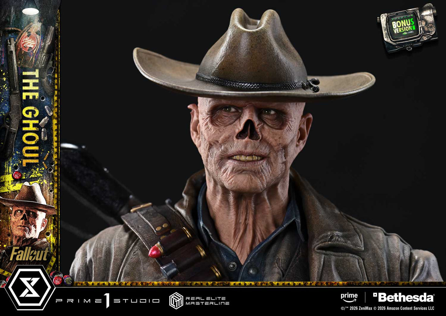 Fallout Prime 1 Studio The Ghoul Cooper Howard REMFO-01 REMFO-01DX REMFO-01DXS 1/4 Licensed Resin Statue