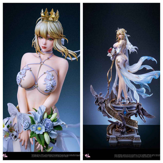 Fate/stay night ~ DT Studio ~ Saber Artoria Pendragon Wedding Dress ~ Resin Statue - Santoryu Resins Collectors