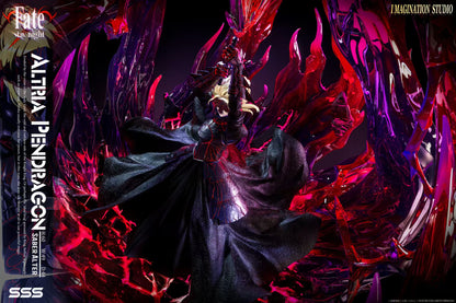 Fate/stay night Imagination Studio Black Artoria Pendragon Saber Resin Statue (PayPal Fees and Shipping Costs Included)