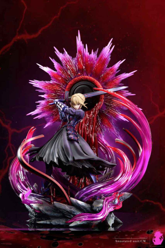 Fate/stay night Mask Studio Artoria Pendragon Black Saber Resin Statue