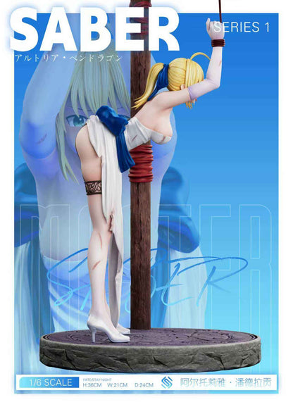 Fate/stay night EXE Studio Prisoner Artoria Pendragon Saber Resin Statue
