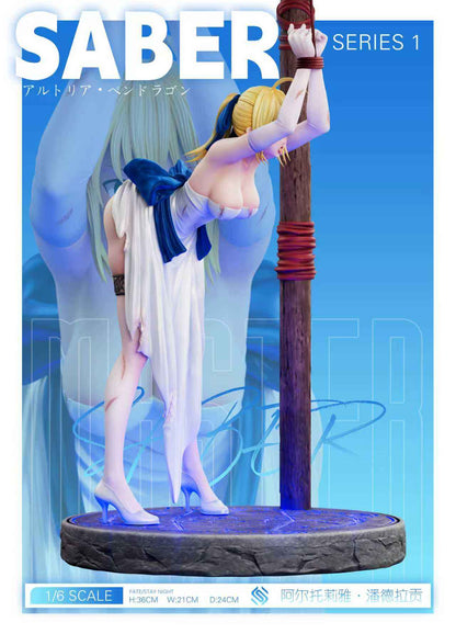 Fate/stay night EXE Studio Prisoner Artoria Pendragon Saber Resin Statue