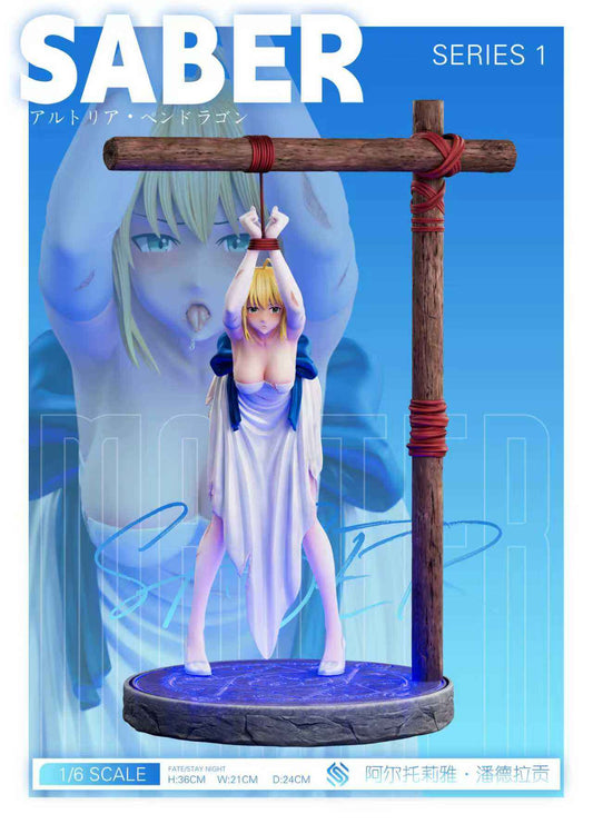 Fate/stay night EXE Studio Prisoner Artoria Pendragon Saber Resin Statue