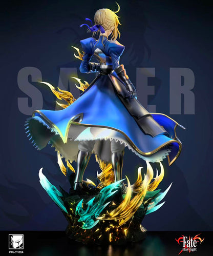Fate/stay night Noc Studio Saber Artoria Pendragon Resin Statue