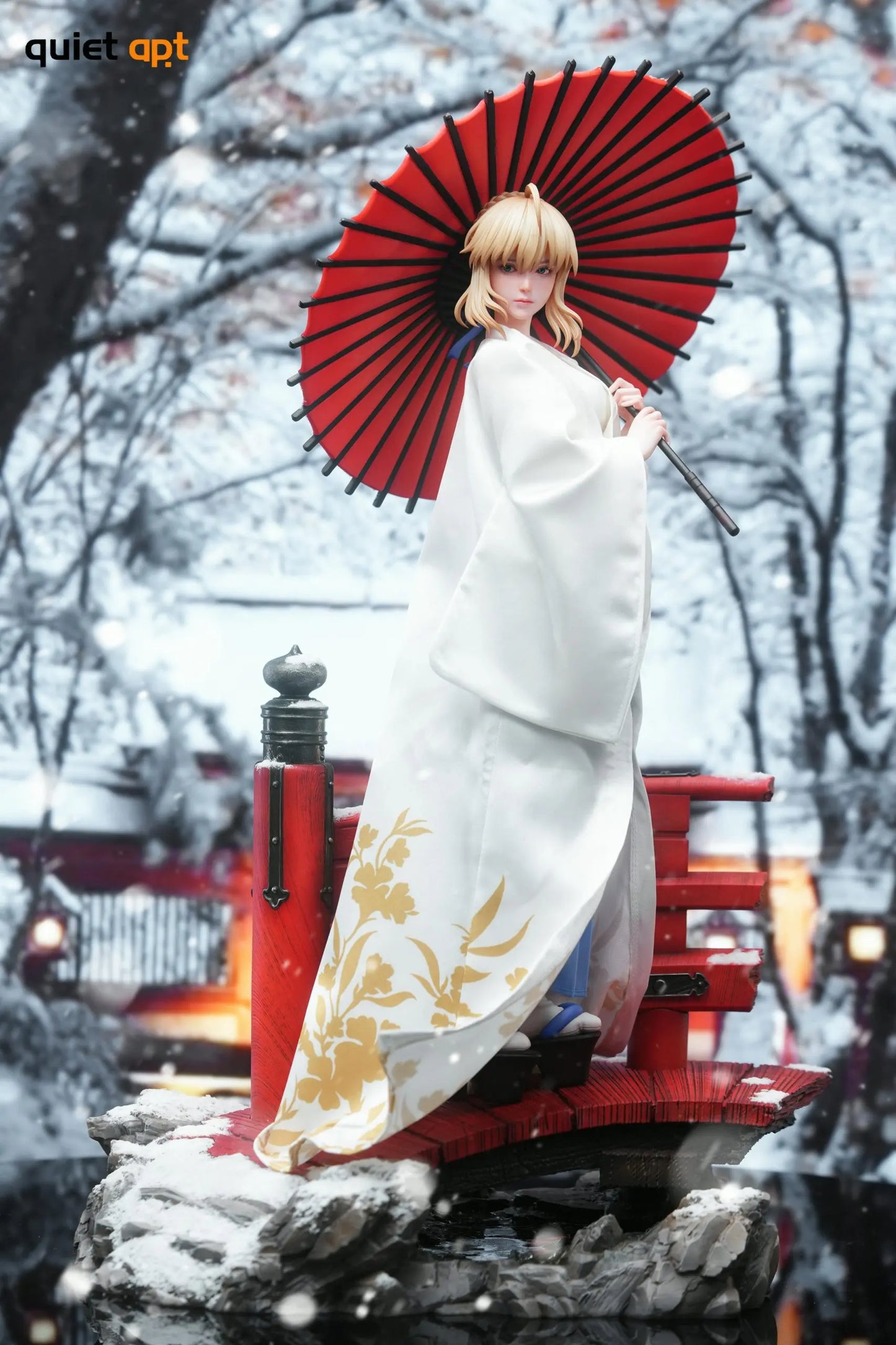 Fate/stay night QuietArt Studio Artoria Pendragon Saber Resin Statue