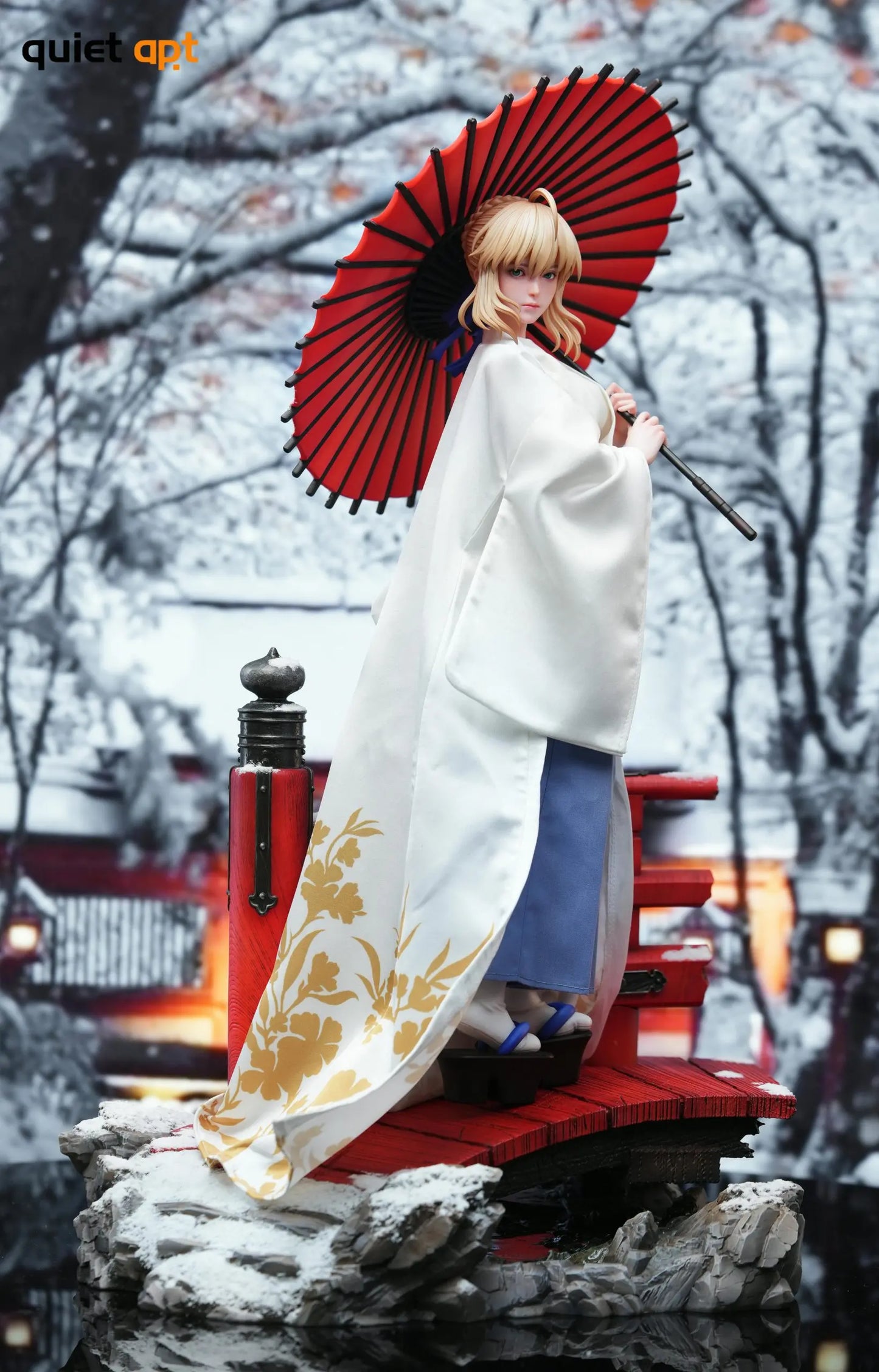 Fate/stay night QuietArt Studio Artoria Pendragon Saber Resin Statue