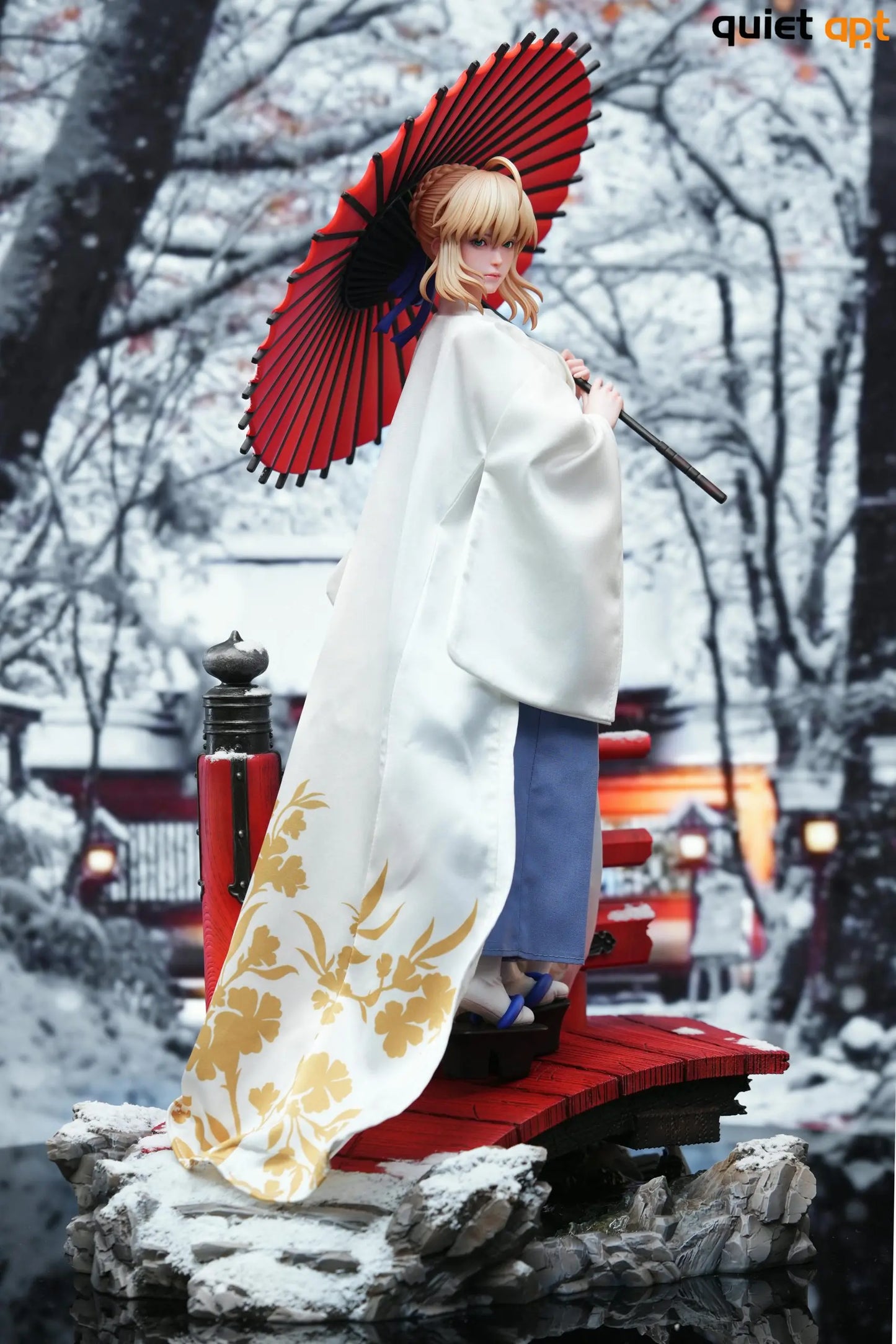 Fate/stay night QuietArt Studio Artoria Pendragon Saber Resin Statue