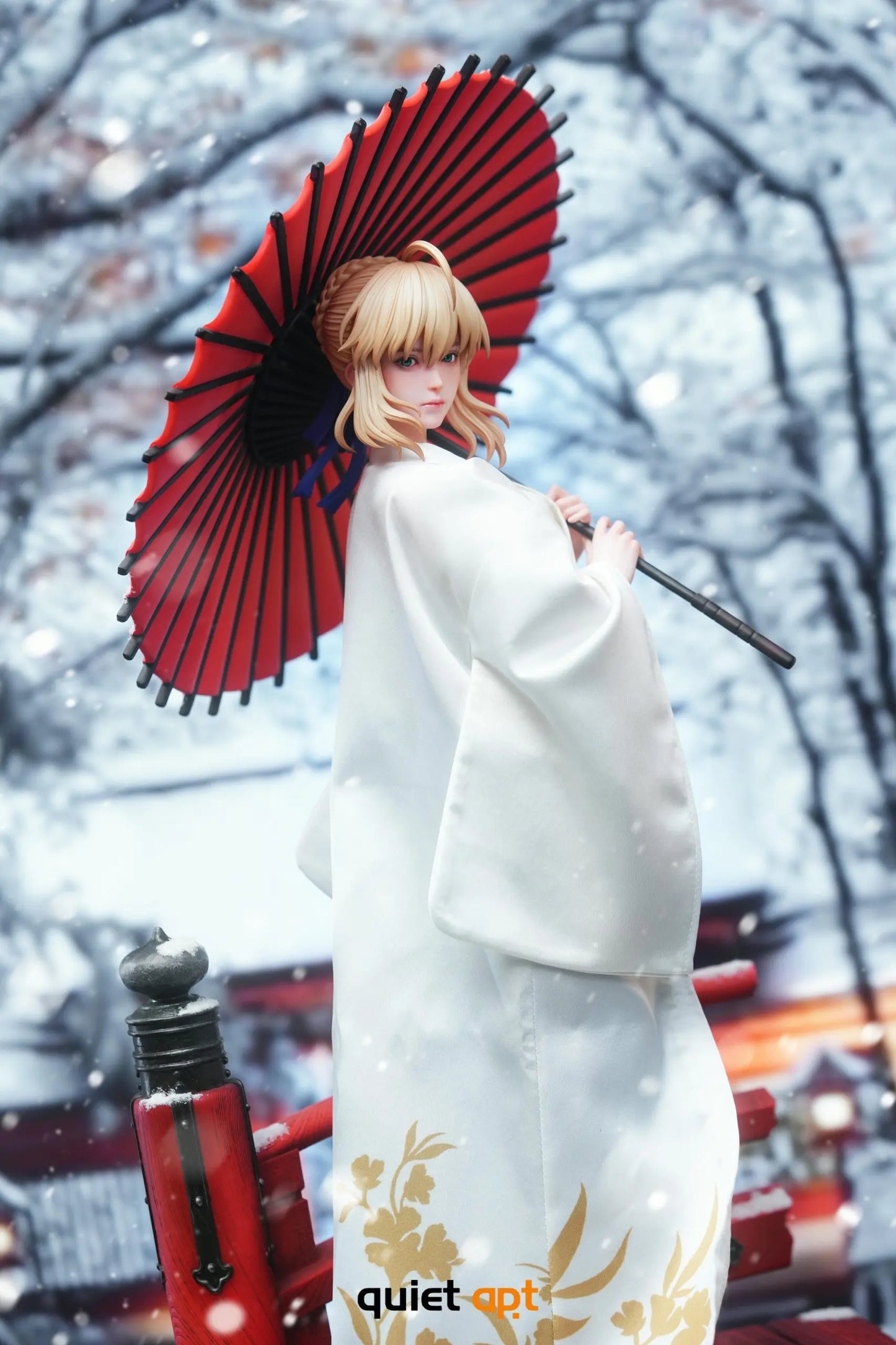 Fate/stay night QuietArt Studio Artoria Pendragon Saber Resin Statue