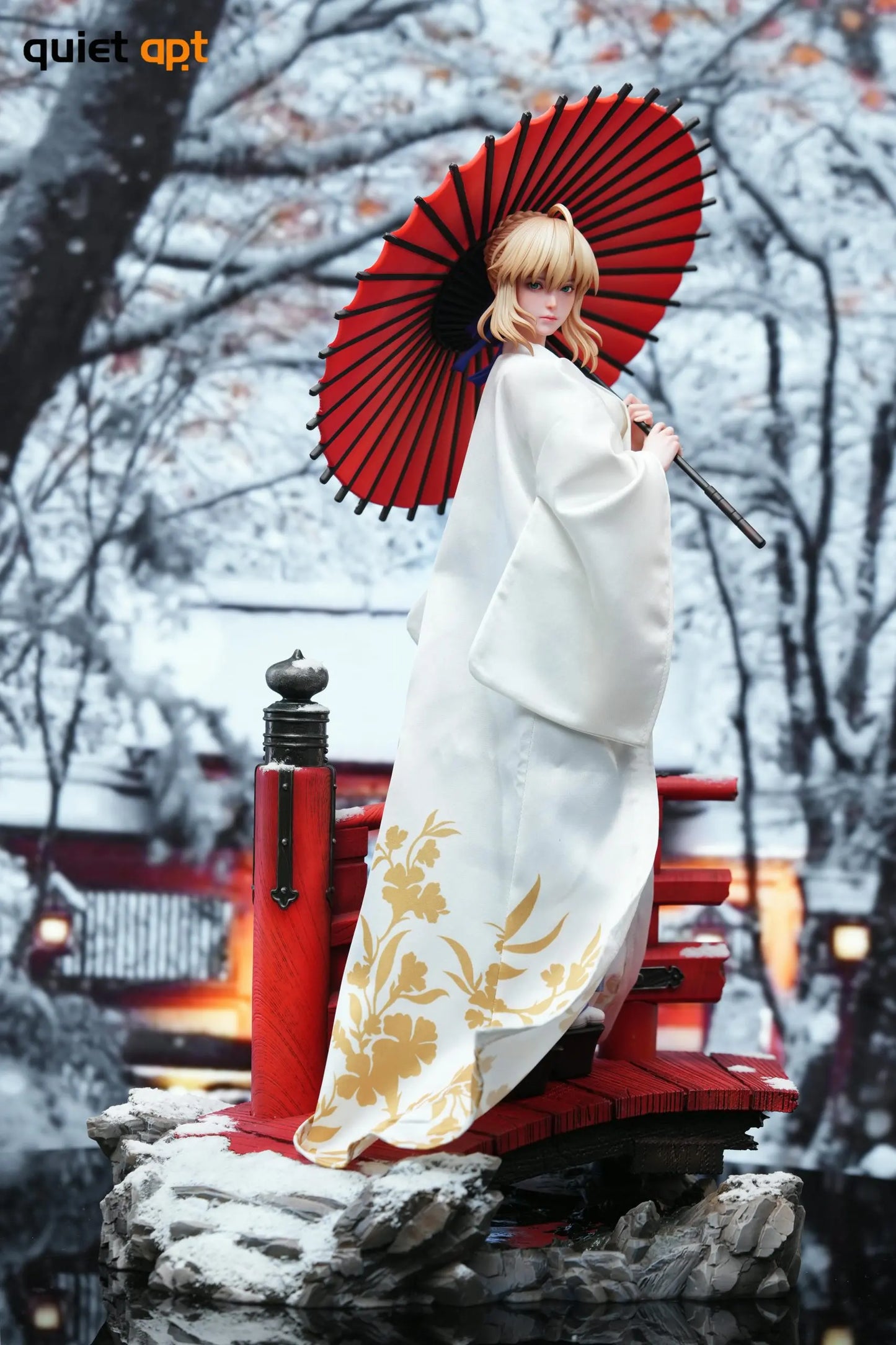 Fate/stay night QuietArt Studio Artoria Pendragon Saber Resin Statue