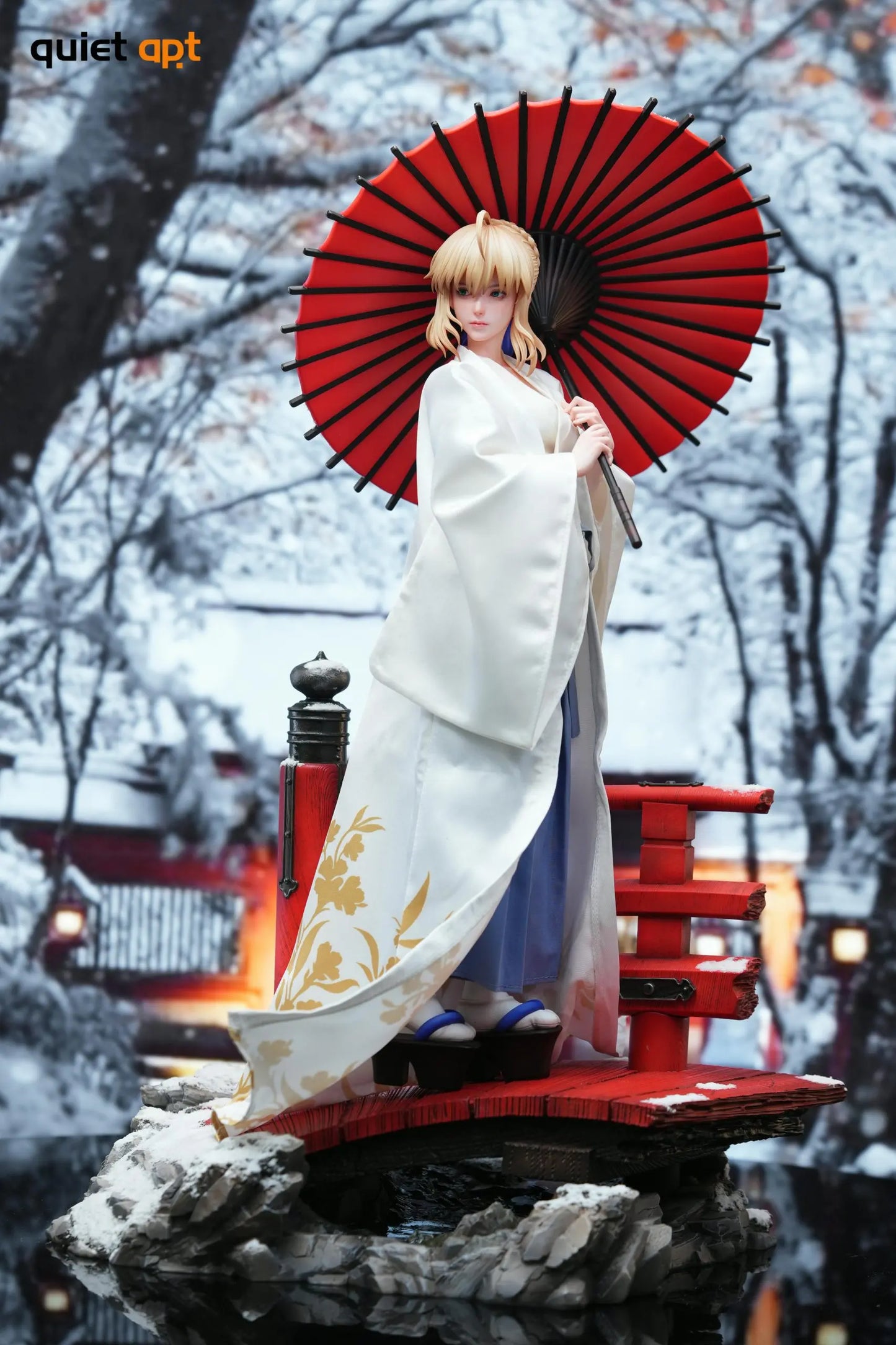 Fate/stay night QuietArt Studio Artoria Pendragon Saber Resin Statue