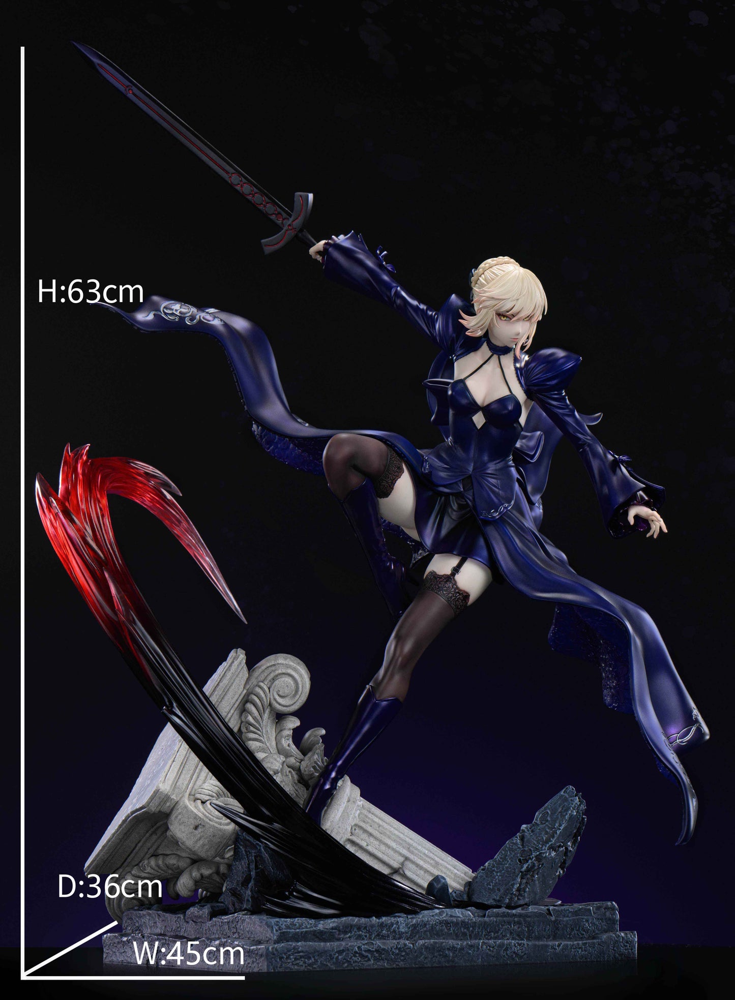 Fate/stay night Xpic Studio Saber Artoria Pendragon 1/4 Resin Statue
